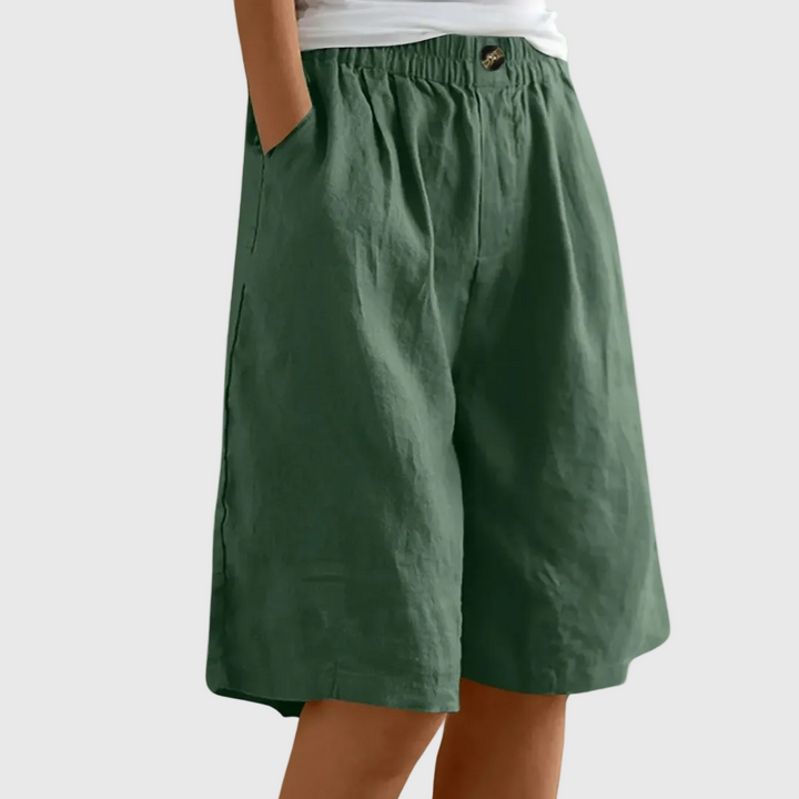 Marie – Löst sittande shorts med resår i midjan
