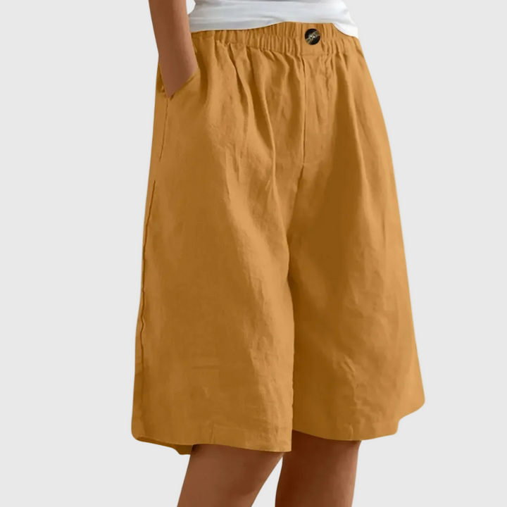 Marie – Löst sittande shorts med resår i midjan