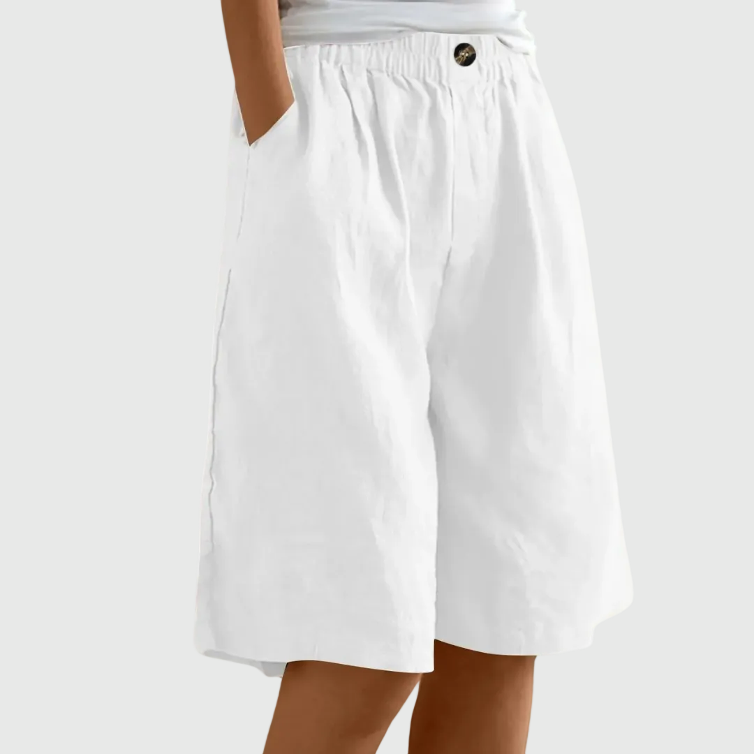Marie – Löst sittande shorts med resår i midjan