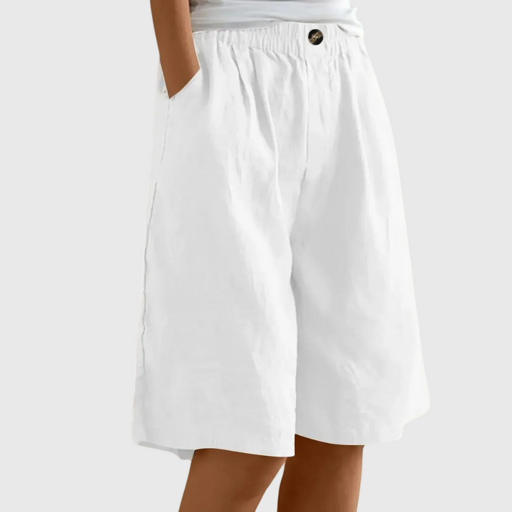 Marie – Löst sittande shorts med resår i midjan