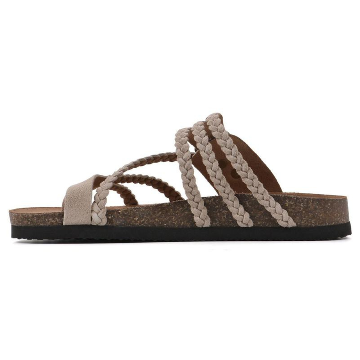 Flätade sandaler Solène