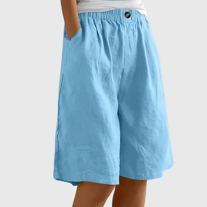 Marie – Löst sittande shorts med resår i midjan