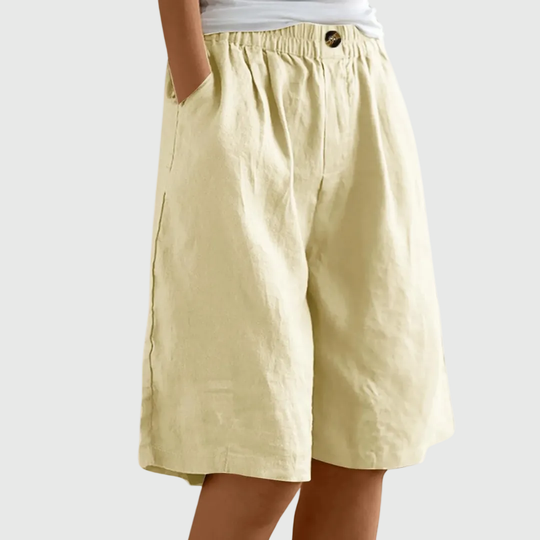 Marie – Löst sittande shorts med resår i midjan