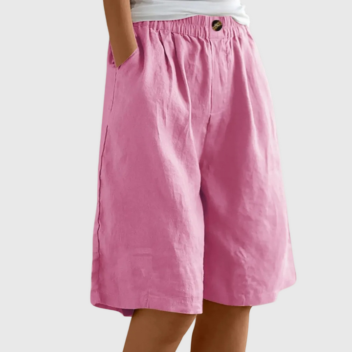 Marie – Löst sittande shorts med resår i midjan