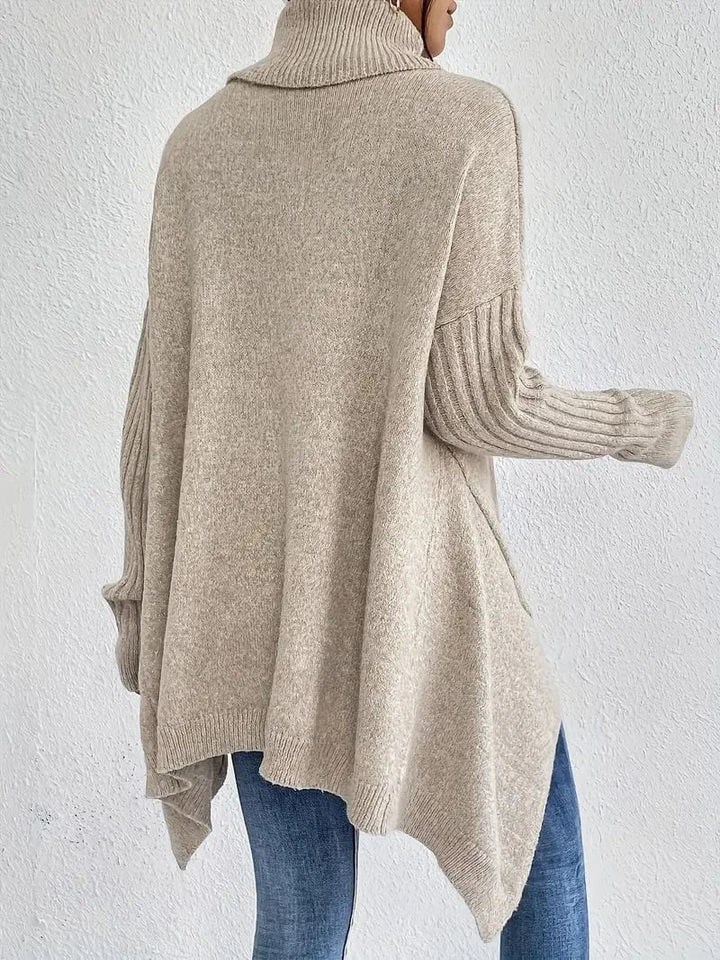 Den mysiga lyxiga oversized turtlenecken