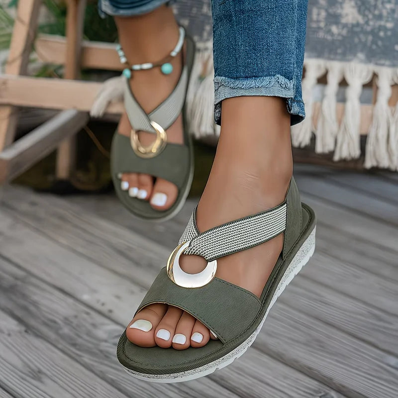 Damsandaler – Bekväma sommarsandaler med stilren design