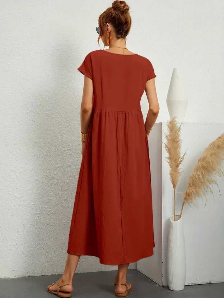 Sofia – Een elegante jurk met een eenvoudige snit