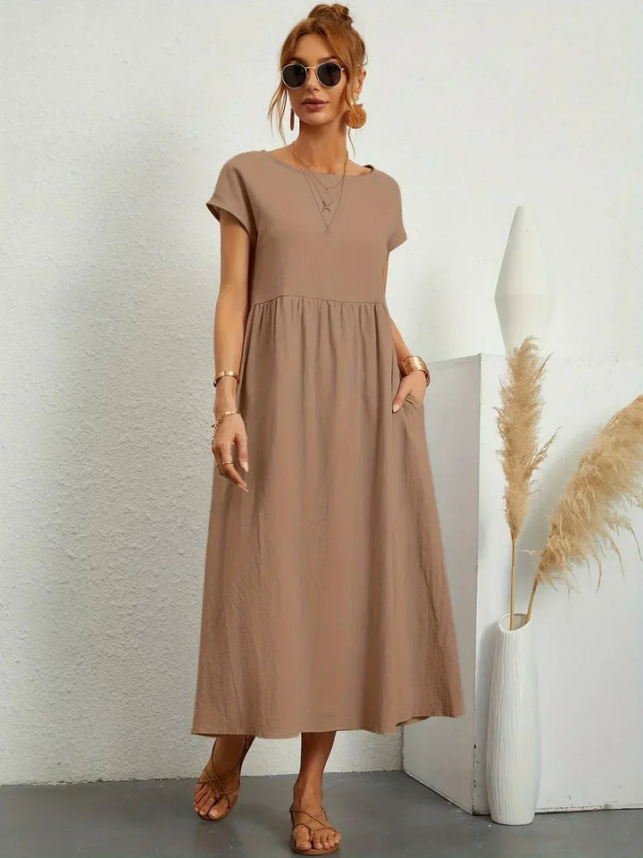 Sofia – Een elegante jurk met een eenvoudige snit