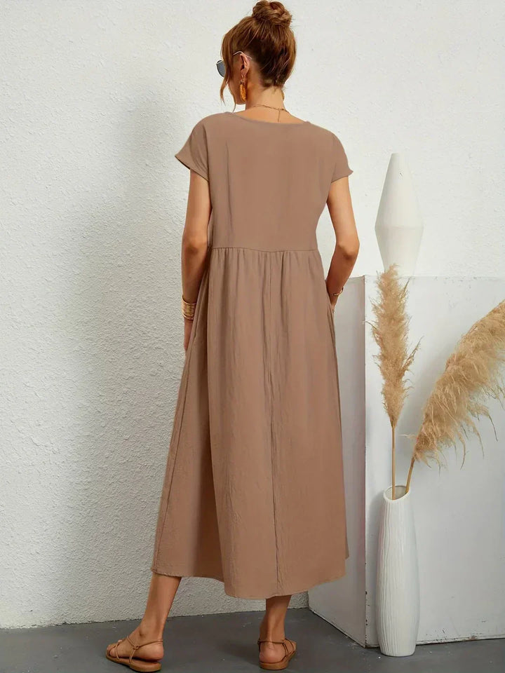Sofia – Een elegante jurk met een eenvoudige snit