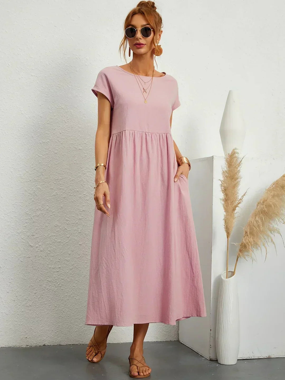 Sofia – Een elegante jurk met een eenvoudige snit