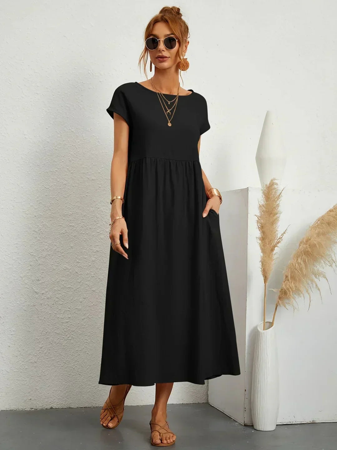 Sofia – Een elegante jurk met een eenvoudige snit