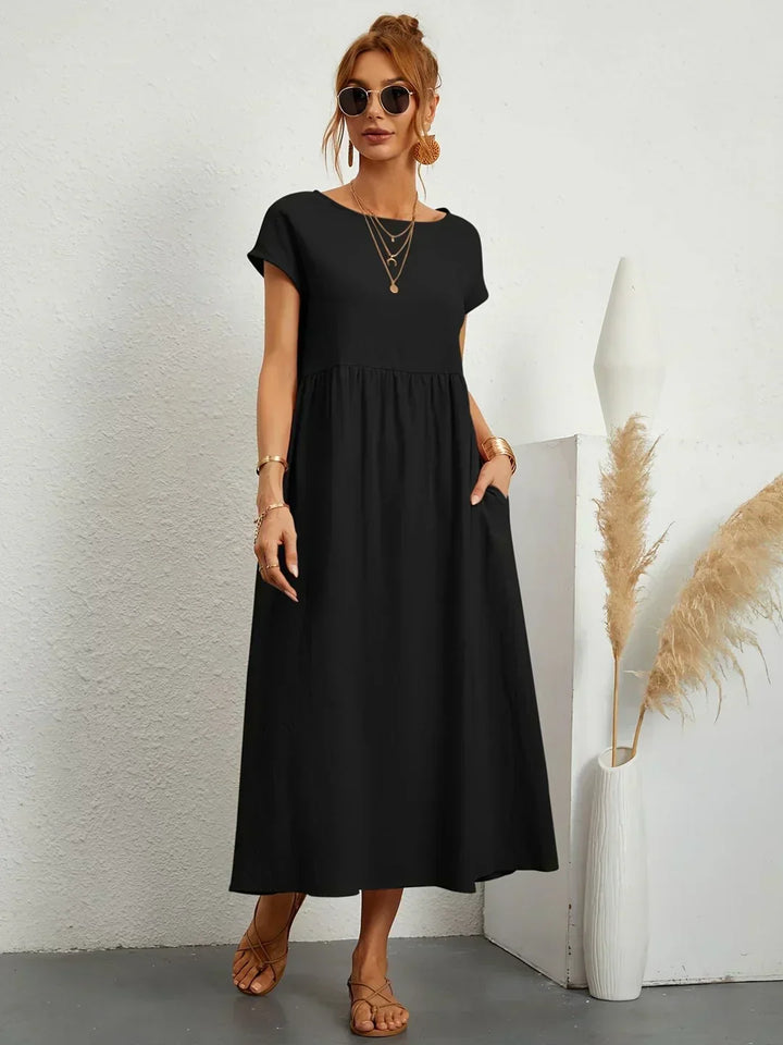 Sofia – Een elegante jurk met een eenvoudige snit