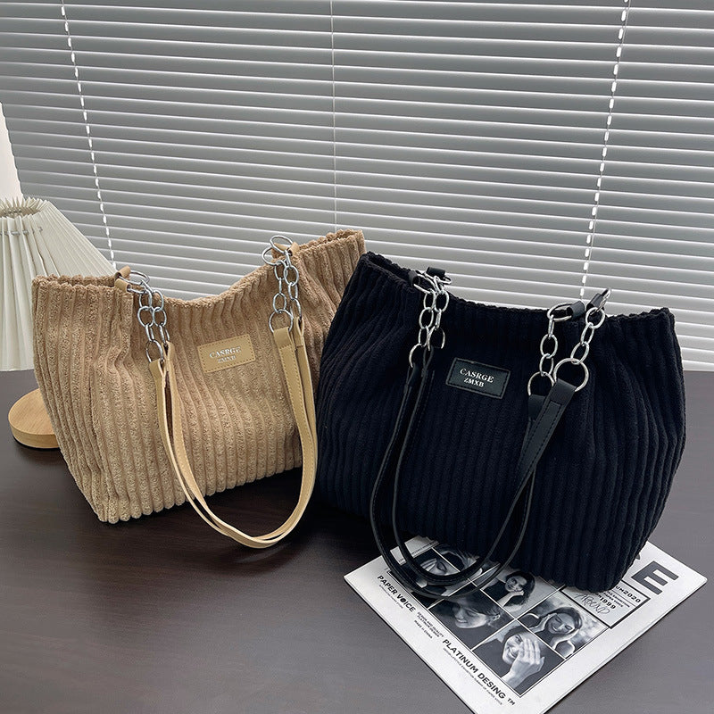 Lena™ | Bärkasse i bomullscord