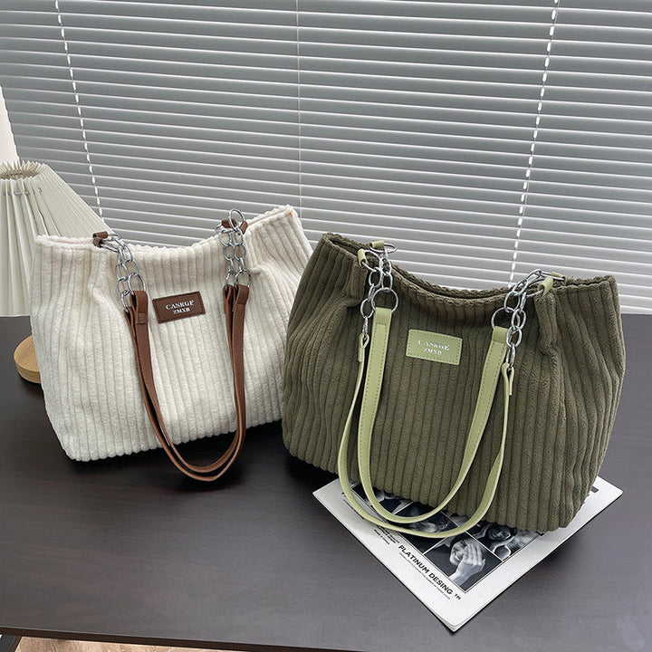 Lena™ | Bärkasse i bomullscord