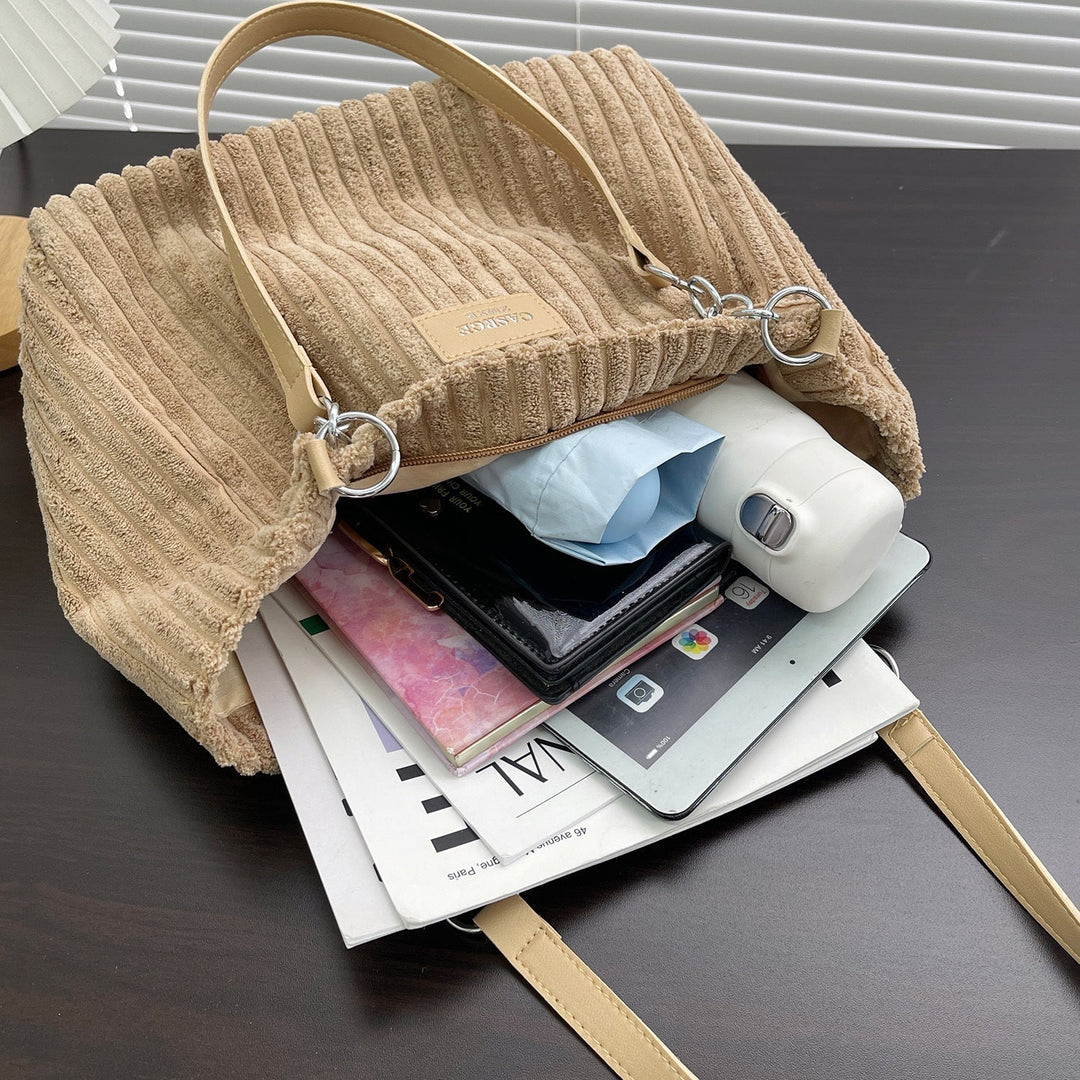 Lena™ | Bärkasse i bomullscord