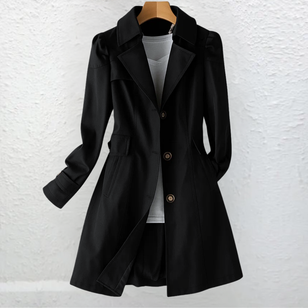 Caterina™ | Elegant vintage-överrock