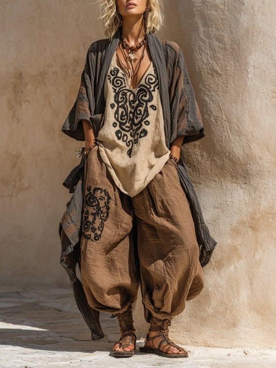 Bohemian Nomad Art-set i tre delar