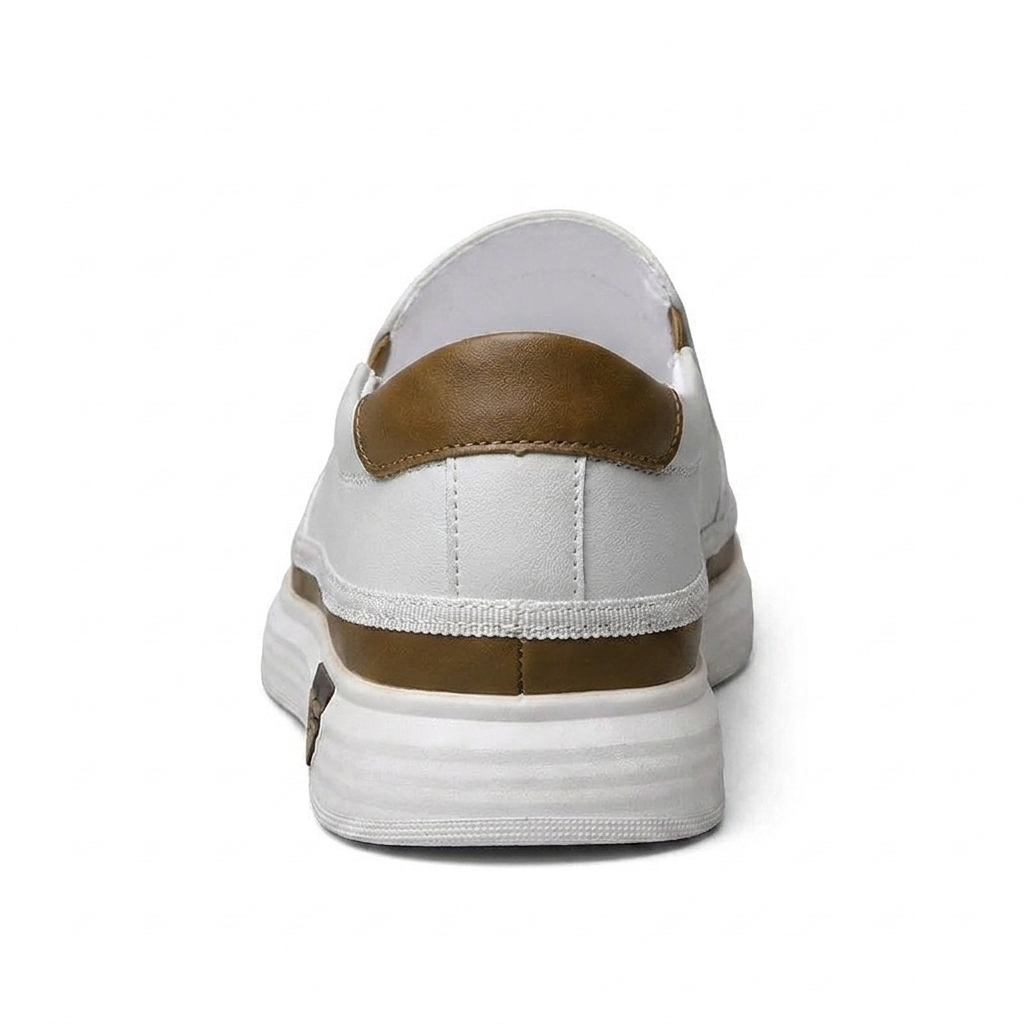 Velara – Slip-on-sneakers för herrar i läder