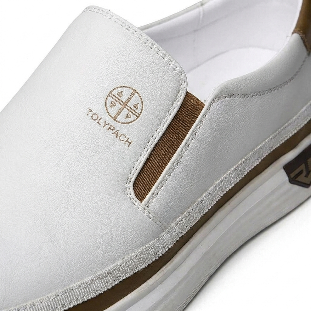Velara – Slip-on-sneakers för herrar i läder