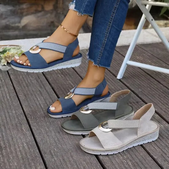 Damsandaler – Bekväma sommarsandaler med stilren design
