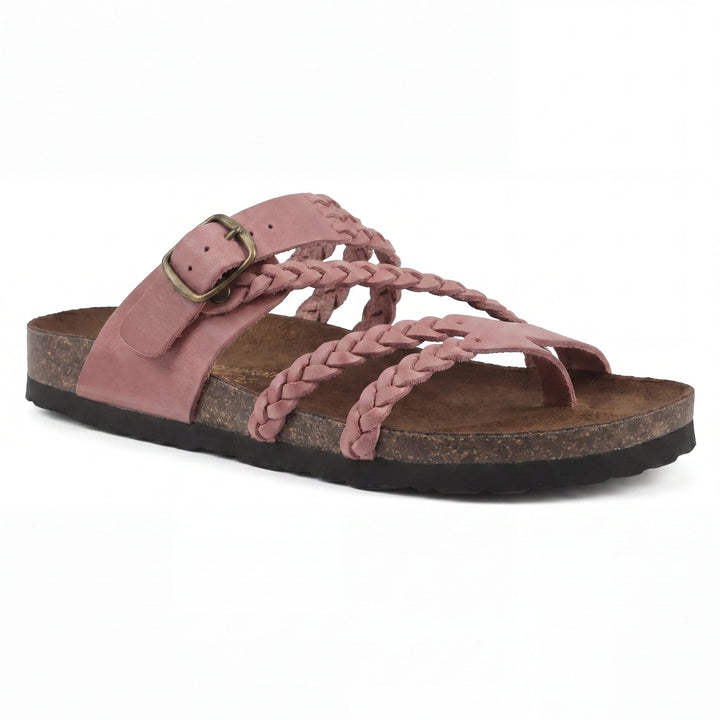 Flätade sandaler Solène
